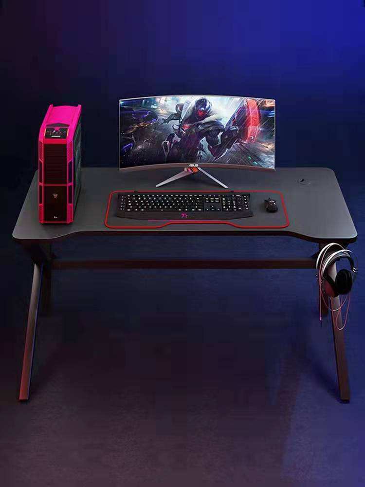 ORANGLES 2025 Comprehensive E-Sports Gaming Desk Set | Novel RGB Computer Table with Monitor Stand, Cup Holder & Headphone Hook – Complete Gamer Workstation (Kuwait) - high resolution display - exposing craftsmanship - Image 2 of 5 | built for everyone | 2025 Comprehensive E-Sports Gaming Desk Set | Novel RGB Computer Table with Monitor Stand, Cup Holder & Headphone Hook – Complete Gamer Workstation (Kuwait) for sale Georgia | Free Shipping ORANGLES