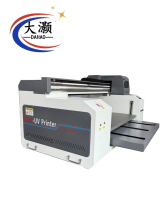 Impresora de Etiquetas de Inyección de Tinta Digital UV de Cama Plana XP600, Cabezal de Impresión Automático, Nueva, 2400DPI, Todo en Uno, Garantía de 3 Años