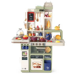 Juego de Cocina de Juguete <span class=keywords><strong>para</strong></span> Niños, Juego de Cocina de Plástico Grande <span class=keywords><strong>para</strong></span> Jugar a los Roles, Juego de Cocina con Simulación de Electrodomésticos <span class=keywords><strong>para</strong></span> <span class=keywords><strong>Niñas</strong></span> y Niños - Product Image 6
