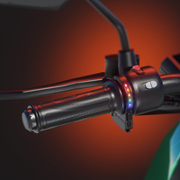 Poignée chauffante Kewig pour moto, poignée chauffante intelligente 12V pour scooter, poignée chauffante électrique avec chargeur USB-C