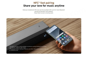 ต้นฉบับสำหรับ Xiaomi Soundbar Pro 2.0 ch ซับวูฟเฟอร์สเตอริโอไร้สาย sDolby Atmos Soundbar สำหรับซาวด์บาร์โฮมเธียเตอร์ - Product Image 4