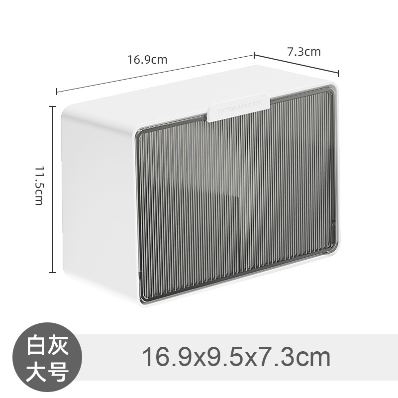 Large white gray