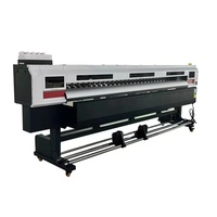 Impresora Eco Solvente Qianyin de 3.2m para Lona y Vinilo, Impresora de Gran Formato con Cabezal I3200 Xp600 para Impresión de Pancartas