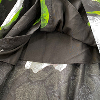 Vacances françaises robe à revers floral printemps automne robe trapèze à manches longues boutonnée pour femmes