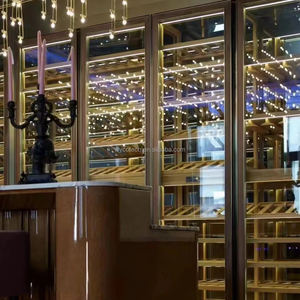 Cave à vin aspect bois en acier inoxydable avec contrôle de la température de 5 ~ 20'C - Product Image 6