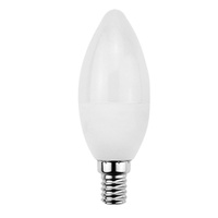 Stok temizleme C37 şekli mum ışığı E14 tabanı led ampuller 6w avize yüksek lümen mumluk led ampul
