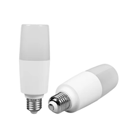 5w 7watt 9wtt 12w 15w 18w usine de gros super lumineux led lumière de haute qualité PBT (plastique + aluminium) + PC led bâton ampoule E27 B22