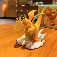 Boîte Mystère PVC Décoration Jouet Ornementale Temps de Combat Charizard Blastoise Venusaur Dragonite Cadeau de Noël