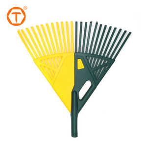 Râteau à gazon 2-<span class=keywords><strong>en</strong></span>-1 à 24 <span class=keywords><strong>dents</strong></span>, ramasse-feuilles, outils agricoles manuels, râteau de jardin pliable <span class=keywords><strong>en</strong></span> <span class=keywords><strong>plastique</strong></span> - Product Image 1