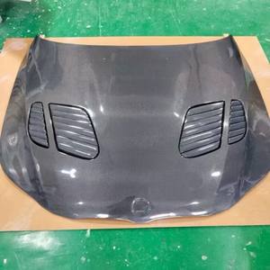 Para <span class=keywords><strong>BMW</strong></span> 5 Series <span class=keywords><strong>E</strong></span> <span class=keywords><strong>60</strong></span> 520 523 <span class=keywords><strong>525</strong></span> cubierta frontal de capó de agujero abierto personalizada superficie pulida modificada para GTR - Product Image 3