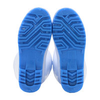 Chaussures de pluie blanches en Pvc, bottes de pluie, chaussures imperméables, bottines à plateforme, bottes de pluie pour l'alimentation agricole