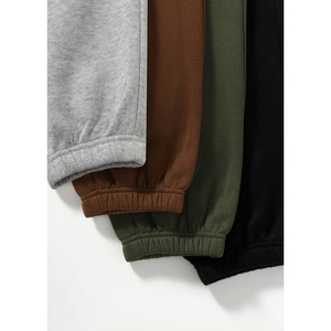 Streetwear High Quality Blank Sweatpants Custom logo Fleece Cotton Wide Leg Pants <strong>Baggy</strong> <strong>Trousers</strong> <strong>for</strong> <strong>Women</strong> - Product Image 3