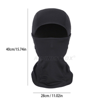 Pasamontañas Cortavientos para Motocicleta Máscara Facial Completa para Esquí Gorro Táctico para Motocross Ciclismo Capucha para Hombres Casco Accesorios de Moto