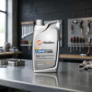 Vixolen 4T SAE 15W-40 Agent Complexe Entièrement Synthétique Lubrifiant Automobile Huile pour Moto Huile pour Engrenages Fluide de Transmission Automatique TR - Product Image 2