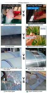 <span class=keywords><strong>Plaque</strong></span> de Construction Design Moderne 10mm <span class=keywords><strong>Polycarbonate</strong></span> Plastique Vitrail Feuilles Solides Conseil Matériau de Construction Populaire - Product Image 4