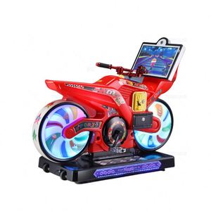 Máquina de Juego Infantil con Monedas, Moto Eléctrica, Coche Balancín, Bicicleta de Carreras - Product Image 2