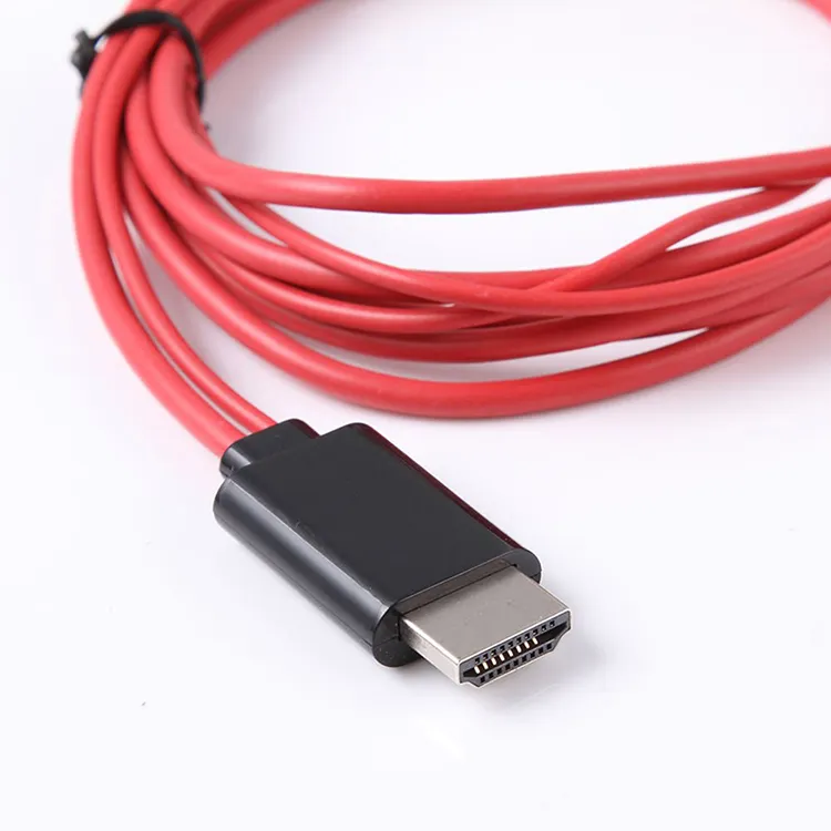 Micro USB to HDMI Cable Cord 1080P HDTV Adapter for Samsung Galaxy S5, S4, S3, Note 3, Note 2, Galaxy Tab 3 8.0, Tab 3 10.1