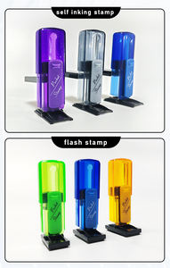 प्रत्यक्ष बिक्री मिनी स्व-अपव्यय कस्टम लोगो सामग्री हस्ताक्षर डॉक्टर रबर फ्लैश जेब टिकट - Product Image 4