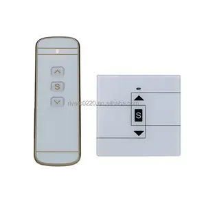 Smart home Type 86 window pusher switch electric door gate garage motor forward and reverse curtain control receiver switch
