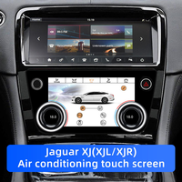 Panneau de commande de climatisation numérique avec écran tactile LCD 7 pouces, commande vocale pour Jaguar XJL/XJR 2010-2019