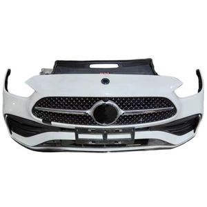 Kit carrosserie pare-chocs avant pour Mercedes Benz <span class=keywords><strong>W206</strong></span>, vente chaude, pour C200 C300, accessoires de voiture, pièces automobiles - Product Image 1