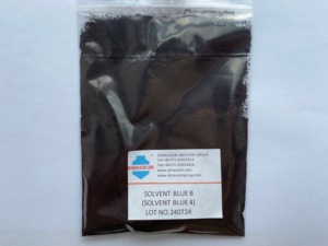 Blu Solvente 4, Blu Victoria B Base per Inchiostri da Stampa e Plastica, Blu Brillante, Solubile in Solvente - Product Image 3