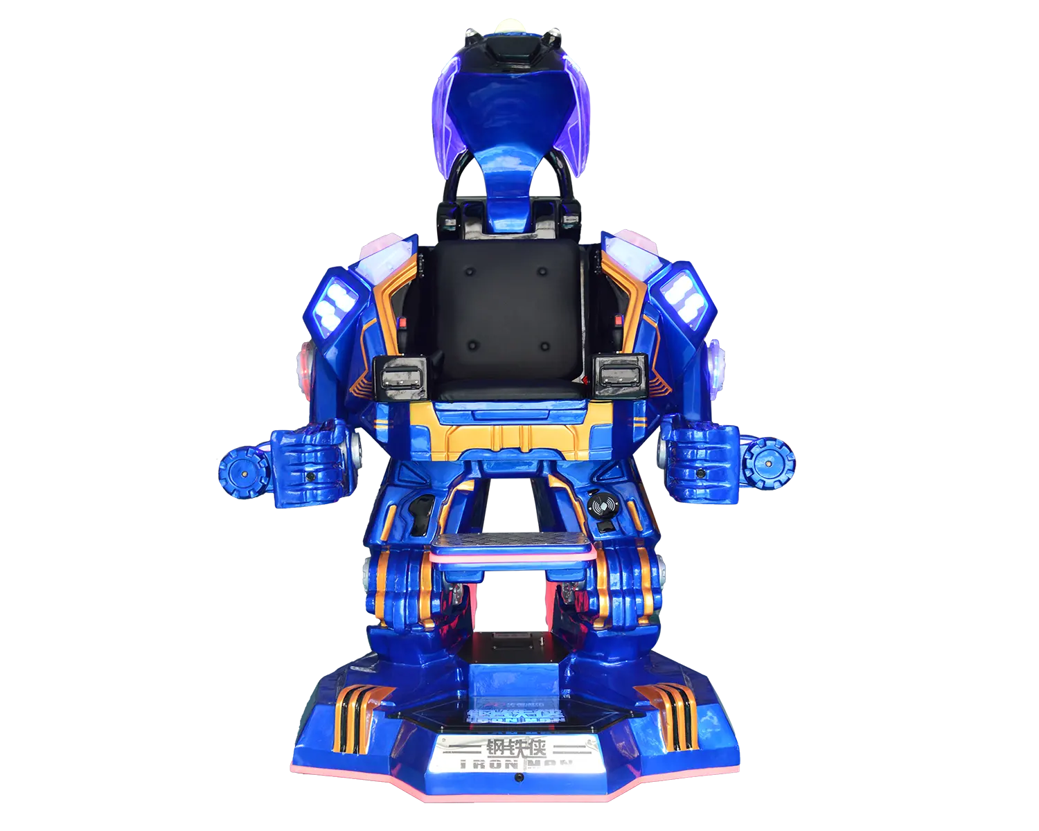 Coin operated walking robot rides electric amusement driving robot arcade game machine sale