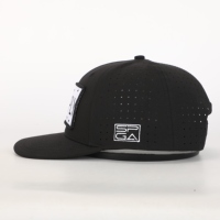 Casquette de baseball personnalisée avec patch tissé pour la pêche en plein air, la plage, les voyages décontractés