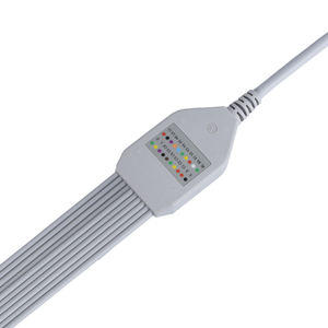 สายเคเบิล Nihon kohden EKG ขั้วต่อ4.0กล้วย10ตะกั่วสายเคเบิล <span class=keywords><strong>ECG</strong></span> <span class=keywords><strong>12</strong></span>ดีไซน์ใหม่ - Product Image 3
