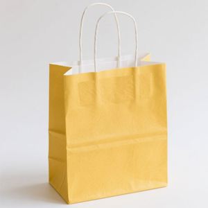 Bolsas de Papel con Fondo Plano y Asas Retorcidas KM 31*11.5*25cm, Venta al Por Mayor, OEM/ODM, Bajo MOQ, Precio Competitivo - Product Image 1