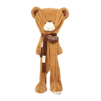 Peluche en peau d'ours de différentes tailles, jouet animal, ours en peluche géant non rembourré, peau d'ours en peluche géante sans rembourrage
