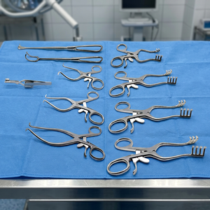 Retractor Cervical Profesional Estilo Cloward, de Acero Inoxidable, Manual, Instrumento Quirúrgico Ortopédico para Columna Vertebral, con Certificación CE - Product Image 2
