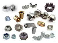 Écrous hexagonaux en acier inoxydable et acier au carbone DIN/ANSI Taiming, écrous coniques personnalisés, pièces d'écrous OEM, raccords à bride, classe 8, IATF16949