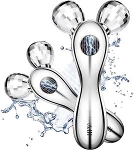 Rouleau de beauté facial manuel KKS OEM ODM avec effet lifting et raffermissant, anti-âge, en métal froid - Product Image 1