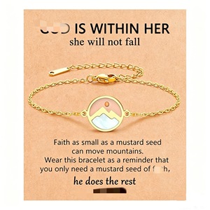 Regalos XF <span class=keywords><strong>para</strong></span> Mujeres y Adolescentes, Pulseras <span class=keywords><strong>de</strong></span> Piedras Naturales Inspiradoras, Regalos Significativos <span class=keywords><strong>de</strong></span> Fe y Música con Tarjeta <span class=keywords><strong>de</strong></span> Mensaje - Product Image 3