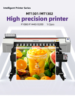 Impresora Ecosolvente Marca MOOTOOM de Bajo Precio 1.3m 1.6m 1.8m Plotter de Impresión Digital para Lona Flex y Adhesivo de Vinilo