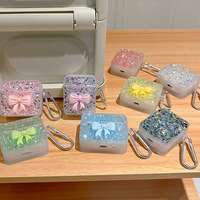 Doux coulant sable goutte à goutte colle coulant sable goutte à goutte colle étui pour écouteurs pour Apple Airpods Pro 2 pour Airpods 4