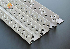 Высокое качество ПВХ угловые профили с стекловолоконной сеткой/стекловолоконная сетка угловая бусина - Product Image 2