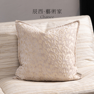 <span class=keywords><strong>Housse</strong></span> de coussin de luxe moderne et minimaliste pour salon, chambre, canapé, siège de fenêtre, tête de lit – Échantillon de mobilier doux - Product Image 3