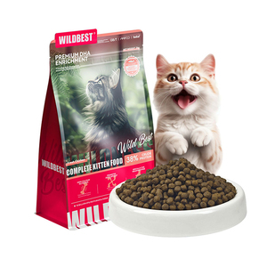 Petop Nourriture pour chatons complète à bas prix, poulet et légumes, 38 % de protéines, qualité abordable, nourriture pour chatons à bas prix - Product Image 5