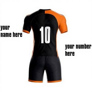 ชุดฟุตบอลคุณภาพระดับโปร สำหรับทุกเพศ แบบสั้น น้ำหนักเบาพิเศษ ระบายอากาศได้ดี แห้งเร็ว สวมใส่สบาย ปรับแต่งได้ ราคาขายส่ง - Product Image 1