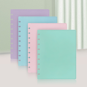 Ringnote kích thước trung bình 2 cái/bộ mỏng PU da cao cấp tìm kiếm mềm mại cho kế hoạch đĩa ràng buộc máy tính xách tay bìa - Product Image 3