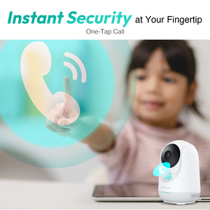 Caméra de surveillance domestique Botslab Indoor Cam 2C Pro C222 1080P WiFi6 avec suivi IA et vue à 360° °   Couverture et Enregistrement Cloud - Product Image 4