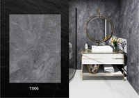 Panneaux muraux en PVC effet marbre, placage bois cristal de carbone, panneau TV en carbone, panneau mural en plastique effet marbre rocheux, sur mesure