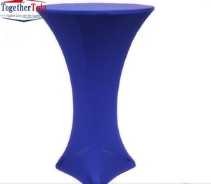 Mesa de Bar Redonda Moderna de Madera Maciza para Cócteles, Barra Alta Fija para Fiestas, Mesa Plegable para Comer al Aire Libre - Product Image 6