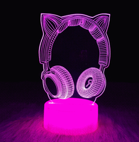 Game Light Gaming Room Lamp 3D Light para Xbox/PS Gaming