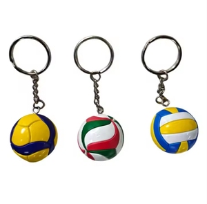 Llaveros Deportivos Promocionales con Diseño de Mini Balón de Voleibol y Logotipo Personalizado para Regalos Empresariales - Product Image 6