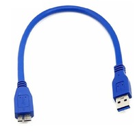 Cable USB 3.0 a Micro B, Cable de Carga y Sincronización de Datos de Alta Velocidad para Disco Duro Externo, Cable Conector Micro B USB 3.0 Rápido