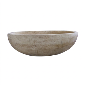 Bañera de Travertino Natural de Alta Calidad Directo de Fábrica, Modelo BT-081B-BETR, OEM Malasia - Product Image 1
