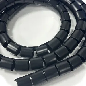 Hydraulic Rubber Rubber Hose Cover Protector PP PE Spiral Guard Hose